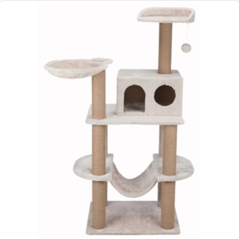 Kratzbaum Federico Hellgrau 60X50X142 CM